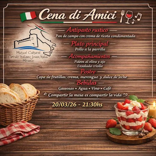 Cena di Amici: Una Noche Italiana Inolvidable