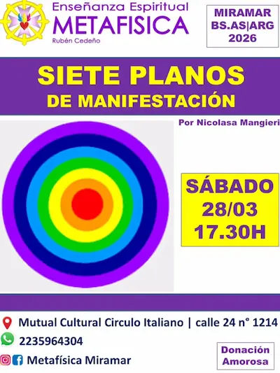 Siete Planos de Manifestación: Un Encuentro de Enseñanza Espiritual