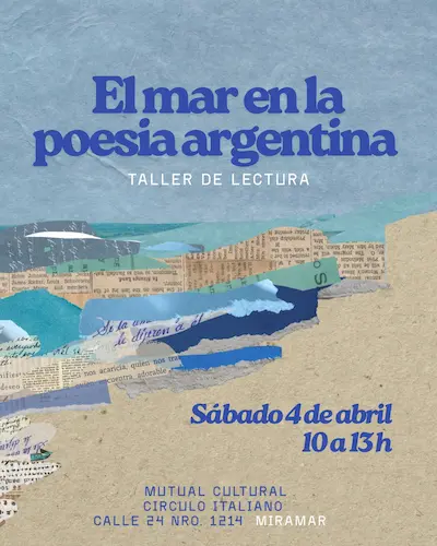 Taller de Lectura: El Mar en la Poesía Argentina