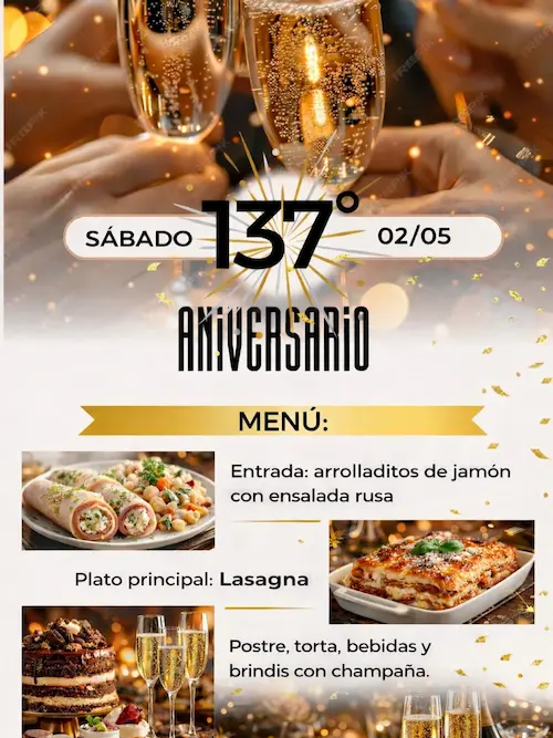 Aniversario 137°