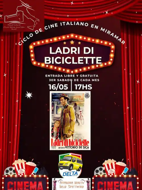 Ciclo de Cine Italiano “Ladri Di Biciclette”,